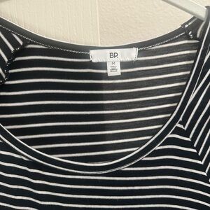 BP peplum long sleeve top.